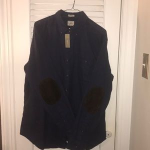 Men’s J. Crew Brushed Heather Elbow Patch Shirt